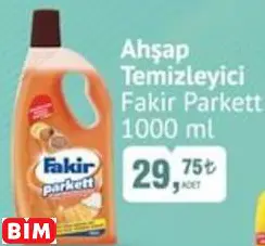 FAKİR PARKETT AHŞAP TEMİZLEYİCİ